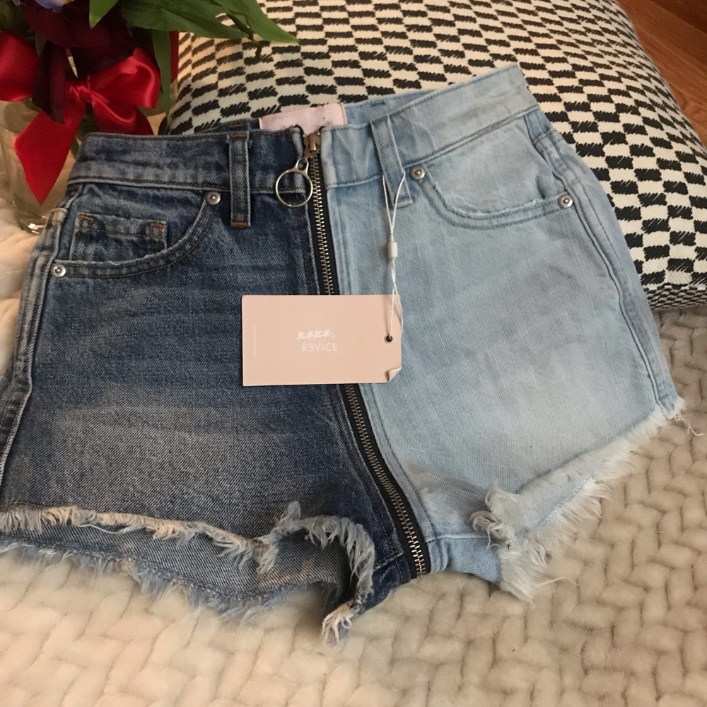 Revice xoxo denim shorts